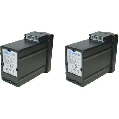 Trade-shop - 2x Premium Akku 3x36,5V 6000mAh Li-Ion ersetzt Wolf Power Pack 1, 4939090, 4937065 für Image