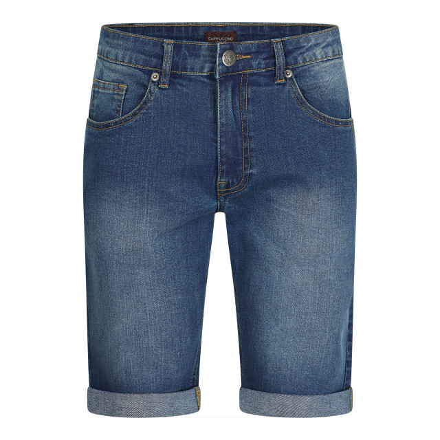 Denim Short Dark Wash von Cappuccino Italia in der farbe Blau. Image