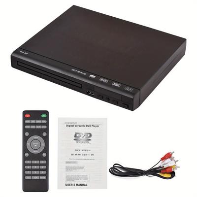 TEMU 1pc Lixada Dvd-225 Multimedia Dvd , Cd Av And -