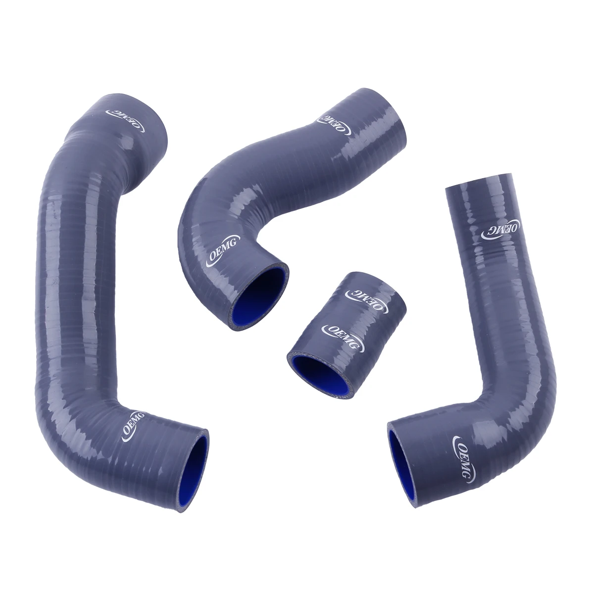 Kit Tubi Intercooler in Silicone per Fiat Punto GT 1.4 GT1 GT2 GT3 Turbo 1993-1999, 4 Pezzi, 11 Colori