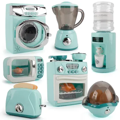 Simulation Appliance Toy Kids Kitchen Toy Washing Machine Microwave Oven Girls Pretend Play House