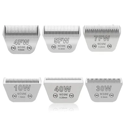 Detachable Animal wide Blade Compatible With Most Andis/Oster A5,A6/Wahl KM clippers ,Grooming For Pet,Dog,Sheep,Horses,Pigs