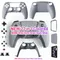 for PS5 Controller Shell Back Front Cover Limited 30th Anniversary Playstation 5 Case Replacement
