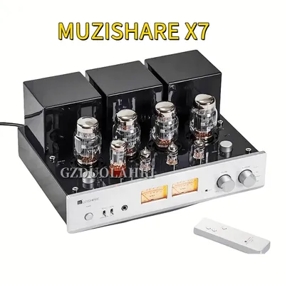 MUZISHARE X7 ausgewogene elektronische Röhre Doppel-Hochdruckmaschine Fieber-Leistungsverstärker, Image