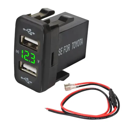 4.2A Dual USB 12-24V Power Adapter Quick Charge Dual USB QC Car Socket Charger