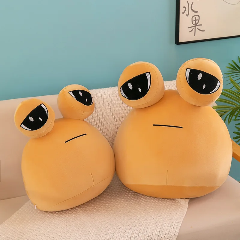 10-40 cm Hot Game My Pet Alien Pou Plüschtier Furdiburb Emotion Alien Stofftier Sofakissen Puppe Black Friday Geschenk für Mädchen Image