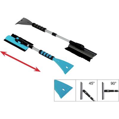 Aluminium Eiskratzer / Schneebesen ausziehbar, Softgriff (l x b x h) 48 x 15 x 11 cm Pkw, suv, - IWH