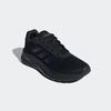 Walkingschuh ADIDAS SPORTSWEAR "CLOUDFOAM COMFY", Gr. 41, schwarz (core schwarz, core schwarz, iron metallic), Textil, Synthetik, sportlich, Schuhe