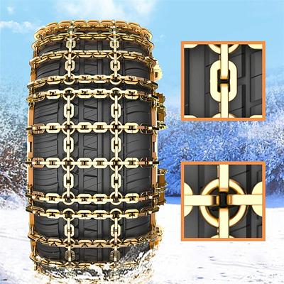 1pc Car Snow Chains Snow and Mud Road Emergency Snow Ties Car Tire Snow Chains Practical Safe for Trucks Suvs Vans Cars