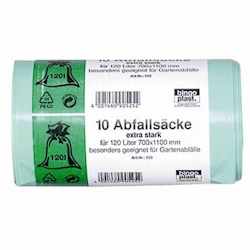 Abfallsäcke 120L 10 Stück grün Image