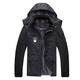 Per uomo Giacca softshell Giacca da escursionismo Giacca in pile da escursionismo Inverno All'aperto Blocco di colori Calore Termico Fodera in Pile Antivento Resistente all'Acqua Giacca a vento