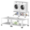 TEMU 18" Height, Washer And Dryer Pedestals , 700lbs Weight Stands For Washers And Dryers, Required (2 )