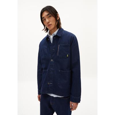 MAARLO DEMI SELV - Männer Regular Fit Jacke - blau (Größe: L)