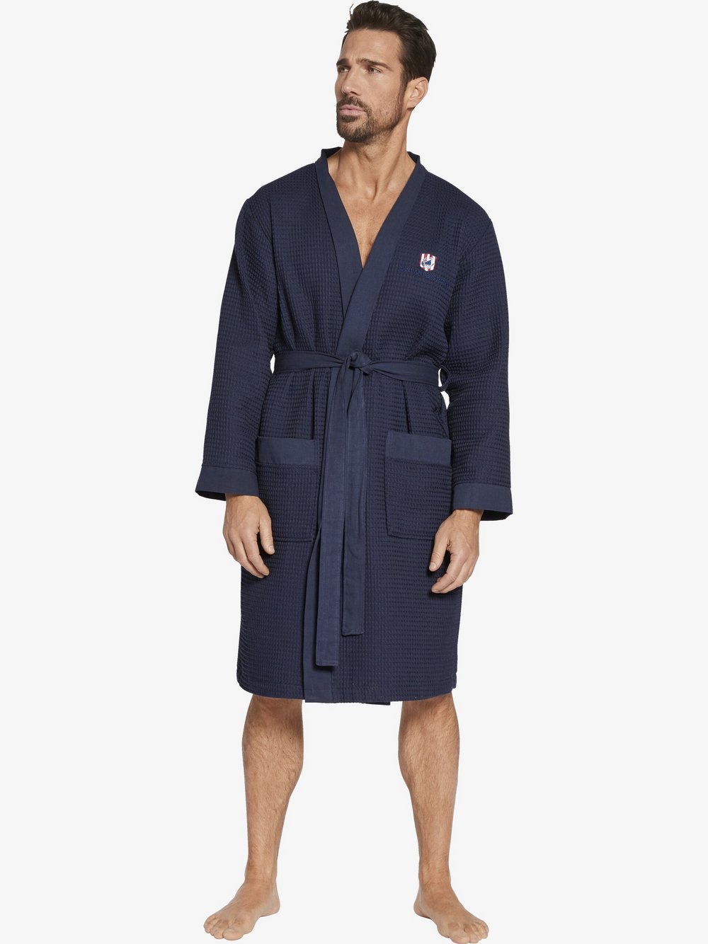 Jan Vanderstorm Bademantel Herren blau, 6XL Image