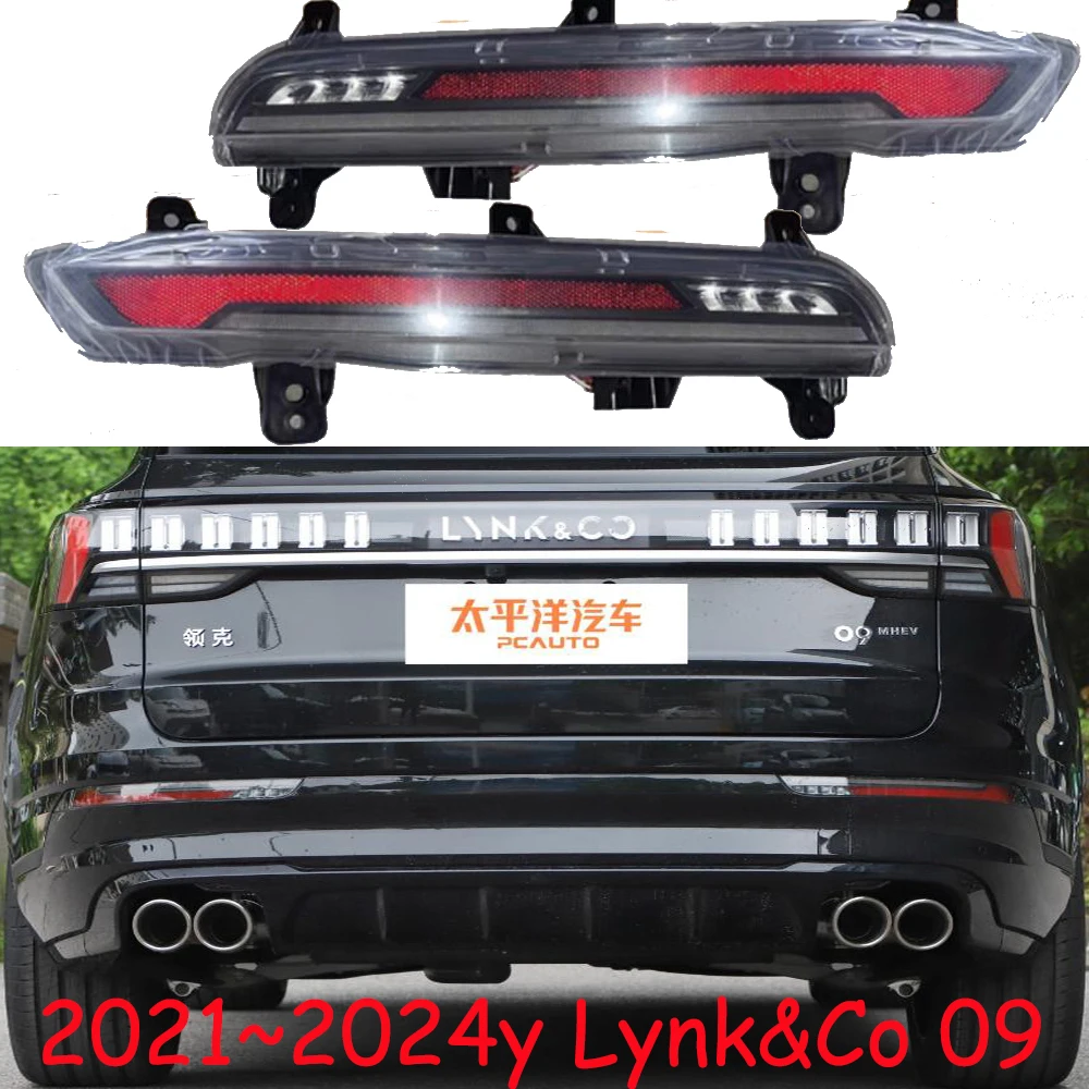 1 pz accessori auto paraurti fanale posteriore Greatwall Zeekr Lynk & Co 09 fanale posteriore LED Lynk Co nebbia fanale posteriore riflettore 2021 ~ 2024y