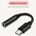 Adattatore per cuffie da tipo C a 3,5 mm Cavo audio jack USB-C da 3,5 per Huawei P30 Xiaomi Samsung Oneplus Adattatore audio per auricolari