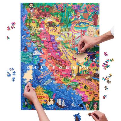 Wine Puzzle - California