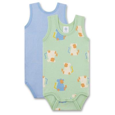 Sanetta - Kid's DP Body Sleeveless 324629+324630 - Alltagsunterwäsche Gr 86 grün Image