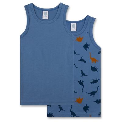 Sanetta - Kid's DP Shirt 336997+336998 - Alltagsunterwäsche Gr 116 blau Image