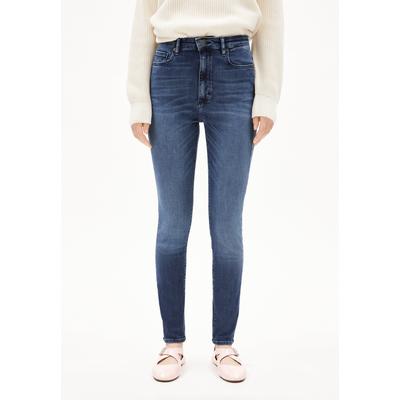 INGAA | Skinny Jeans High Waist Bio-Baumwoll Mix X-Stretch - blau (32-28) Image