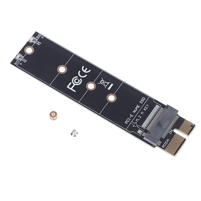 1Pc PCIE zu M2 Adapter NVMe SSD M2 PCIE X1 Raiser PCI-E PCI Express M Schlüssel Anschluss Interne Solid state Drive Image
