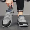 Flache Freizeit Mann Schuh bequeme Angebote elegante Freizeit schuhe für Männer Größe 44 45 Luxus Verkauf Versand kostenlos in Promotion Turnschuhe
