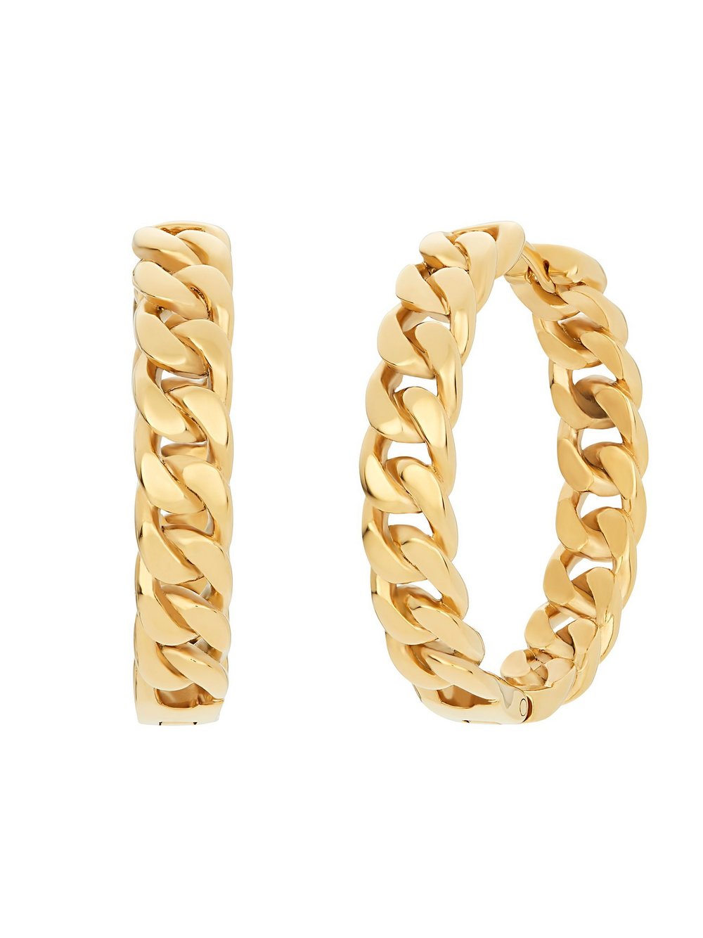 NOELANI Creolen Damen gold, ONE SIZE Image