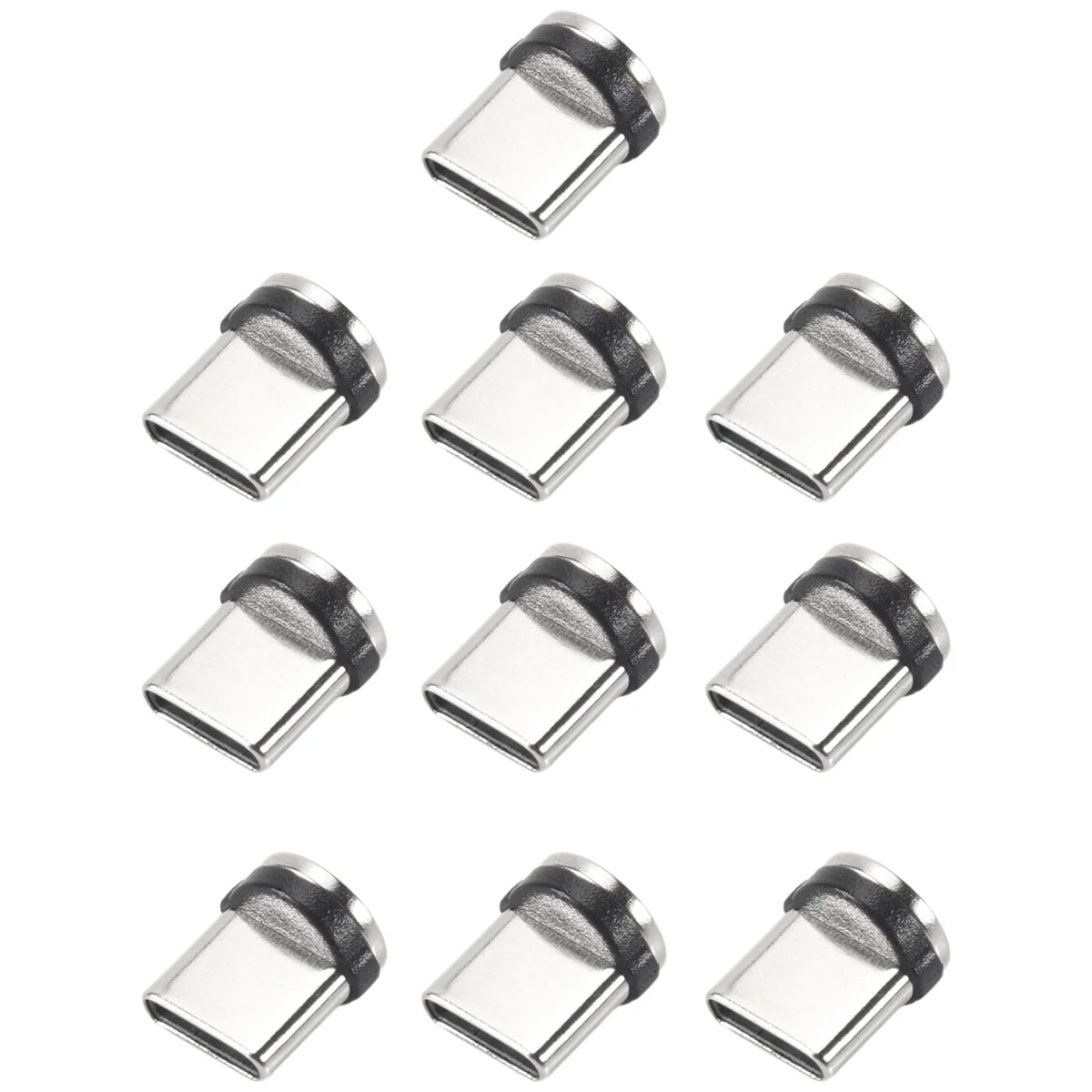 10 teil/satz runde Magnet kabelst ecker 8 Pin Typ-C Stecker Schnell ladung Telefon Magnet Ladegerät Stecker Image