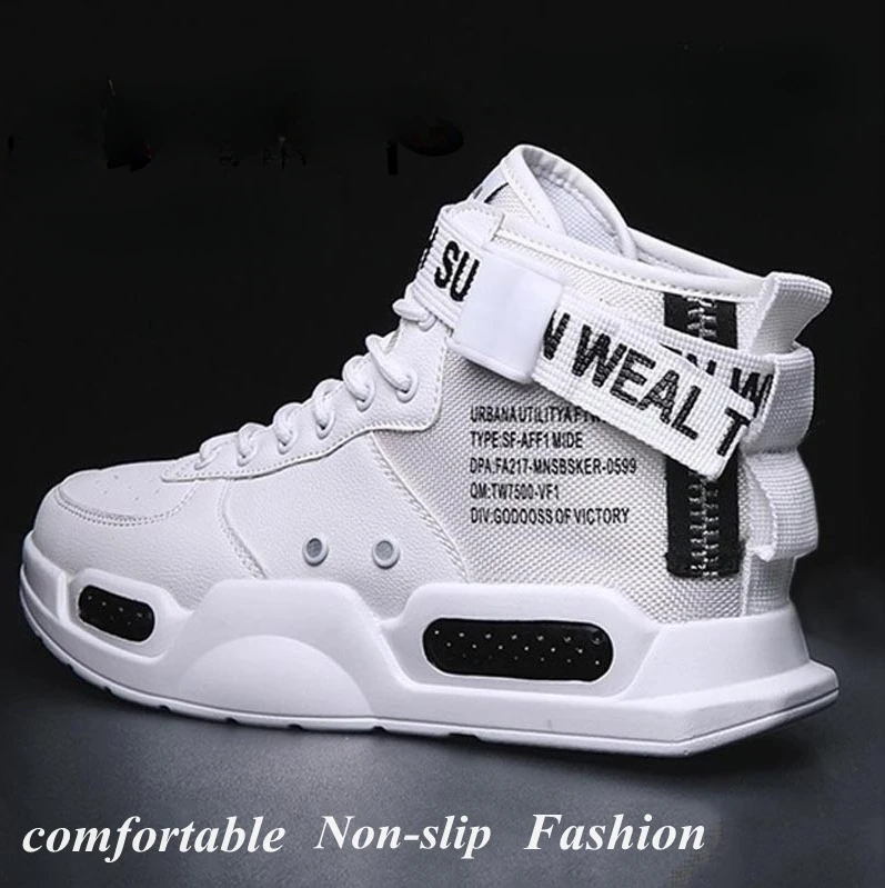 Herren Casual Sneakers High-Tops Sneakers Trendy Jungen Basketball Sport Tennisschuhe Outdoor Off-Road-Schuhe Paar Sneakers