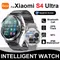 Für Xiaomi S4 Ultra Outdoor Sport Smart Uhr Männer AMOLED Bildschirm NFC GPS Kompass Herzfrequenz Wasserdichte Bluetooth Anruf SmartWatch