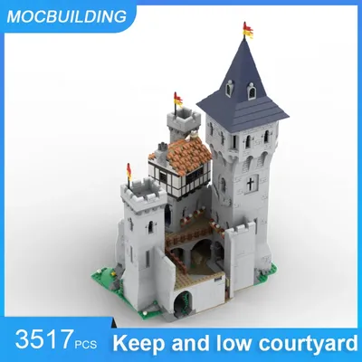 MOC-Bausteine halten und niedrige Hofverlängerung für 10305, DIY-Ziegel zum Zusammenbauen,