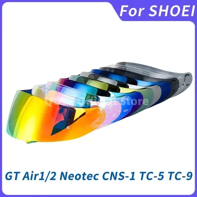 Cascos Para Moto SHOEI GT Air GT Air2 NEOTEC CNS-1 CNS1 TC-5 TC-9 Full Face Helmet Lens Motorcycle