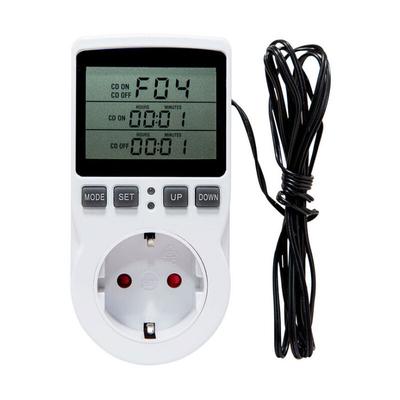 Linghhang - Thermostatsteckdose, digitaler Temperaturregler, digitale programmierbare Steckdose mit Image