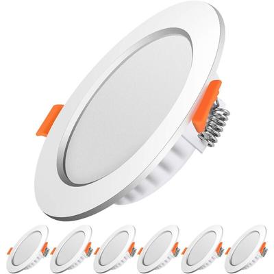 Memkey - LED-Einbaustrahler, extra flach, LED-Einbaustrahler für den Innenbereich, Deckenleuchte, Image
