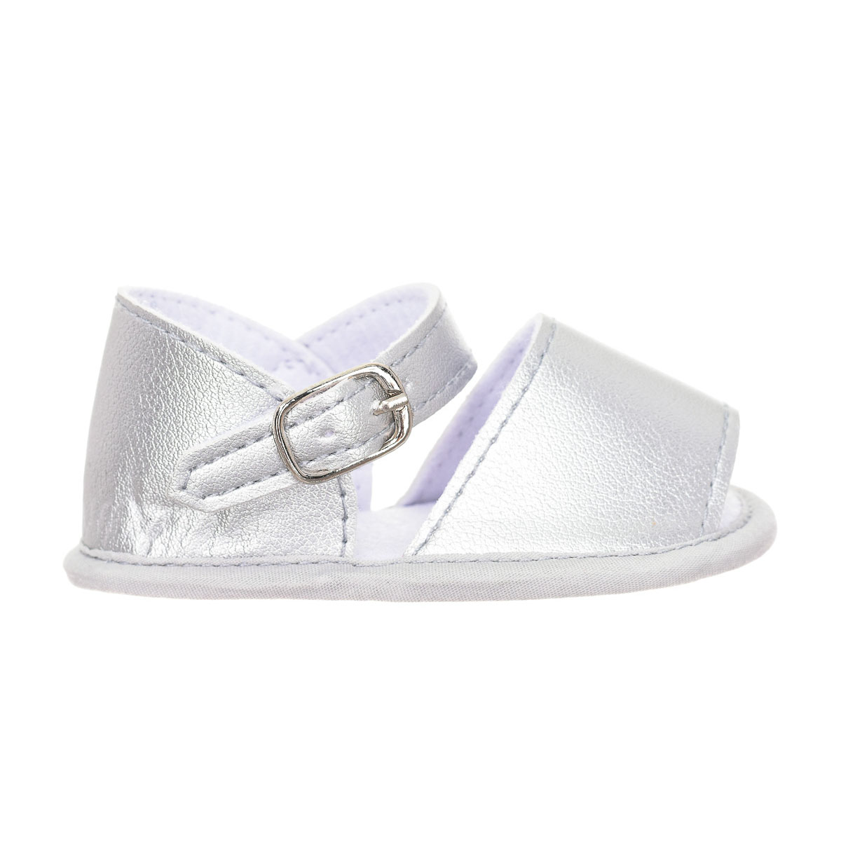 Le Petit Garçon Flexible Sandals With Buckle Closure LPG31231 Baby - Silver - Size EU 18 | Le Petit Garçon Sale | Discount Designer Brands