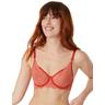 Maison Lejaby Womens La Manufacture Lace Underwire Bra - Red - Size 34C | Maison Lejaby Sale | Discount Designer Brands