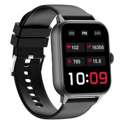 zw36a Smart Watch (Dafit) 1,83 Zoll Voll-Touchscreen mit Encoder wasserdicht Sport-Gesundheitsüberwachung Blutsauerstoff Blutdruck-/Herzfrequenz-/Schlafüberwachung Multisportmodus Schrittzähler Image