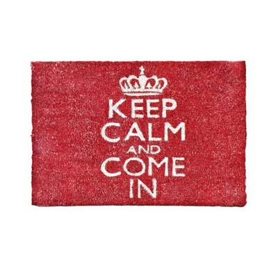 relaxdays Fußmatte »KEEP CALM AND COME IN« 60 x 40 cm, 60 cm