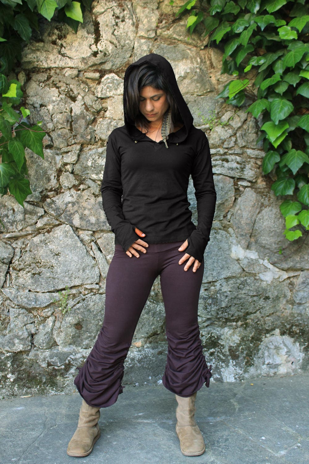 Felpa con cappuccio Elven - felpa con cappuccio - felpa con cappuccio da donna - manica lunga con cappuccio - felpa con cappuccio pixie - felpa con ca