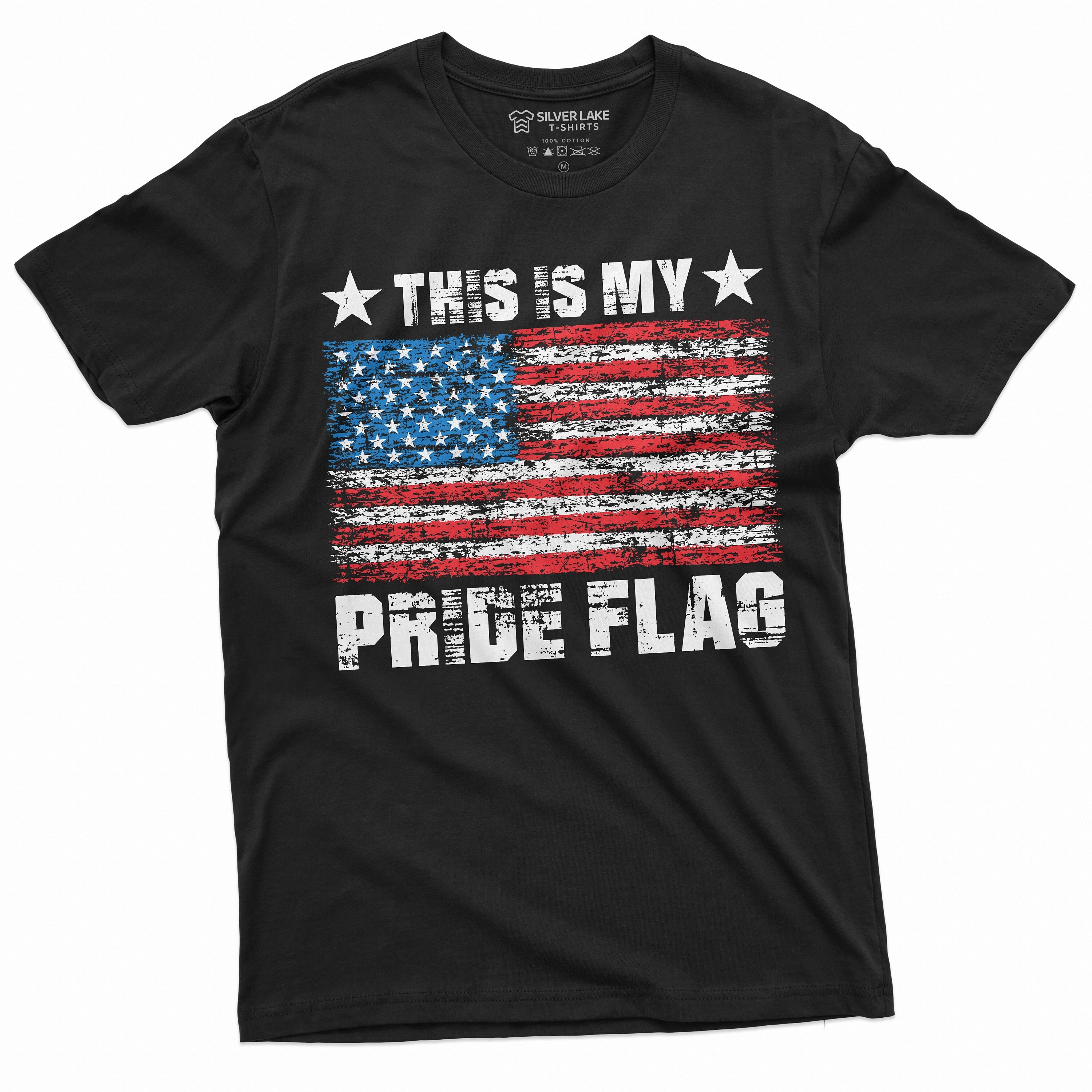 Camicia patriottica da uomo This Is My Pride Flag Shirt Camicie statunitensi Maglietta con bandiera patriottica USA Regali americani Camicia con bandi