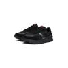 Sneaker TOMMY JEANS "TJM TECHNICAL RUNNER ESS", Herren, Gr. 44, schwarz, Leder, Textil, unifarben, sportlich, Schuhe, Freizeitschuh, Halbschuh, Schnürschuh mit gepolstertem Schaftrand