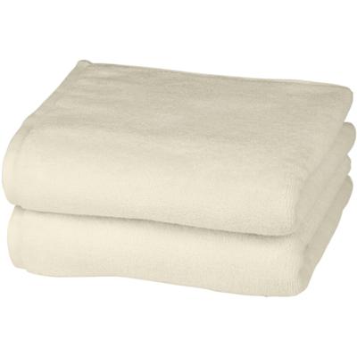 Handtuch ROSS "Sensual 9000", beige (champagner), B:50cm L:100cm, Frottier, Obermaterial: 100% Baumwolle, Handtücher (Packung), mit Aloe-Vera-Öl veredelt Image