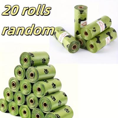 TEMU Extra Thick Leak-proof Pet Waste Bags - Scented, 10/ Rolls For , Poop Bag Refills Image