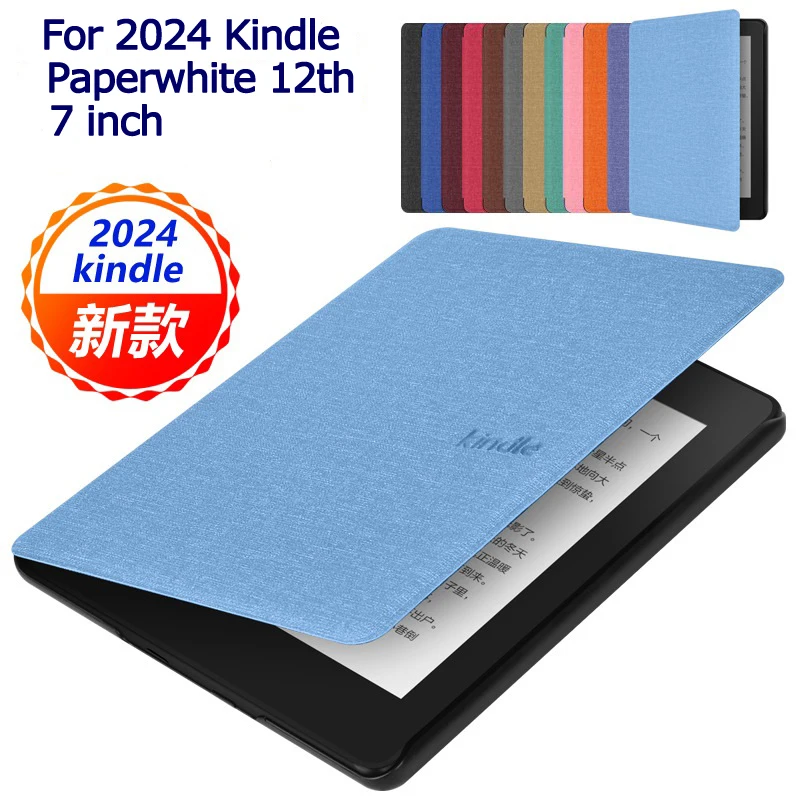 Custodia intelligente per Kindle Paperwhite 1 2 3 4 5 6 7 8 9 Custodia Cove Kindle Paperwhite Colorsoft 12th 7 10th 11th Gen 6 6.8" 2024 Funda