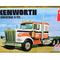 Skill 3 Model Kit Kenworth Conventional W-925 Tractor 1/25 Scale Model By Amt