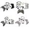 Full Housing Shell Case Kits For Xbox 360 Wireless Controller