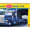 Skill 4 Model Kit Peterbilt 378 Long Hauler Truck Tractor 1/24 Scale Model By Italeri