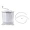 Nordic Grey Portable Hand Lave Linge Manuel, Manual Clothes Washer Crank Washing Machine Manual Washing Machine Dryer Home Apartments Dorms Camping Supplies