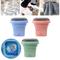 Foldable Washing Machine Mini Portable Bucket Laundry Washer With Black Lid For Rv Travel Apartment 100 To 240V