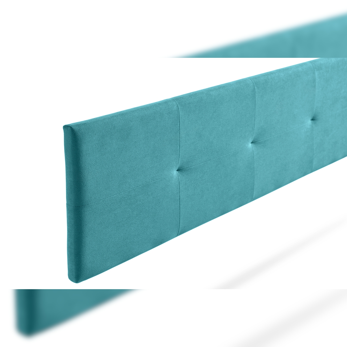 Gepolstertes Kopfteil ALTEA Aqualine 145x50x5 cm - Türkis - Moonia Image